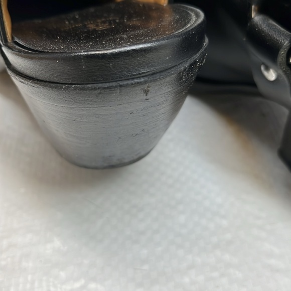 R13 TALL HALF HARNESS COWBOY BOOT IN BLACK SIZE 38, 8 Offers Accepted - Picture 12 of 17